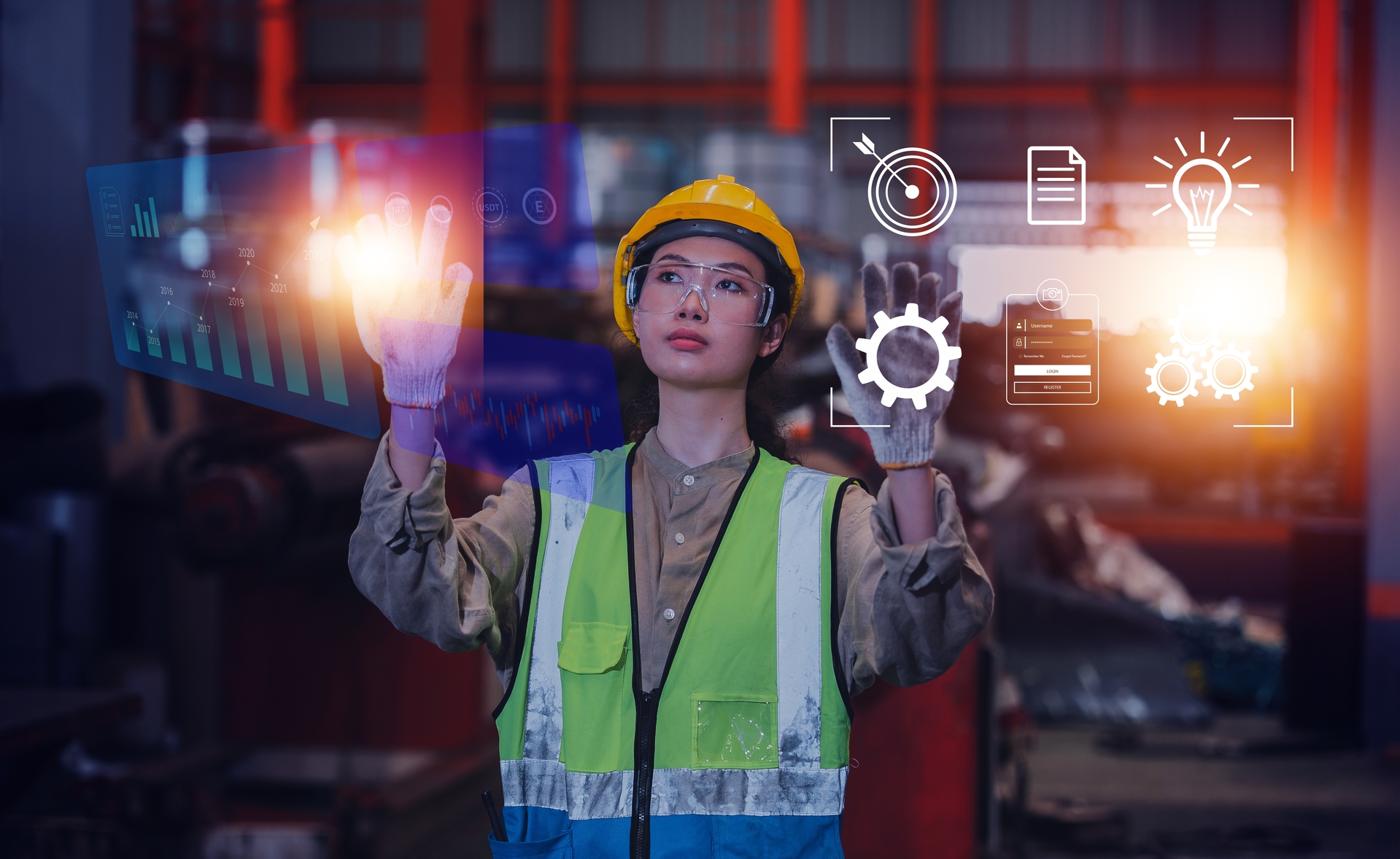 Análisis de flujos de trabajo y Optimización de procesos en el programa de Ingeniería Industrial virtual.