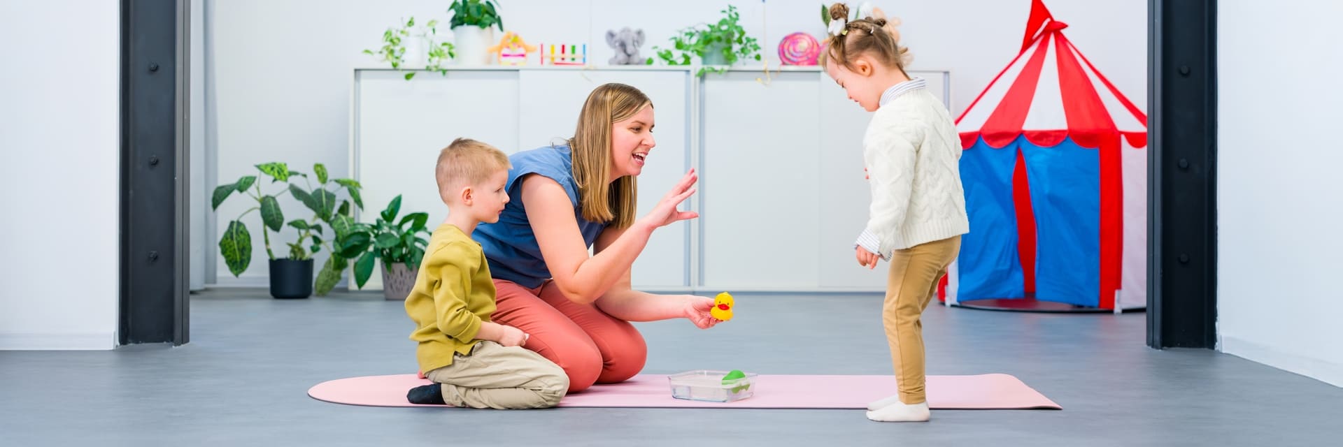 Aplicación de Intervención en TEA y TDAH para Fonoaudiología en modalidad virtual.