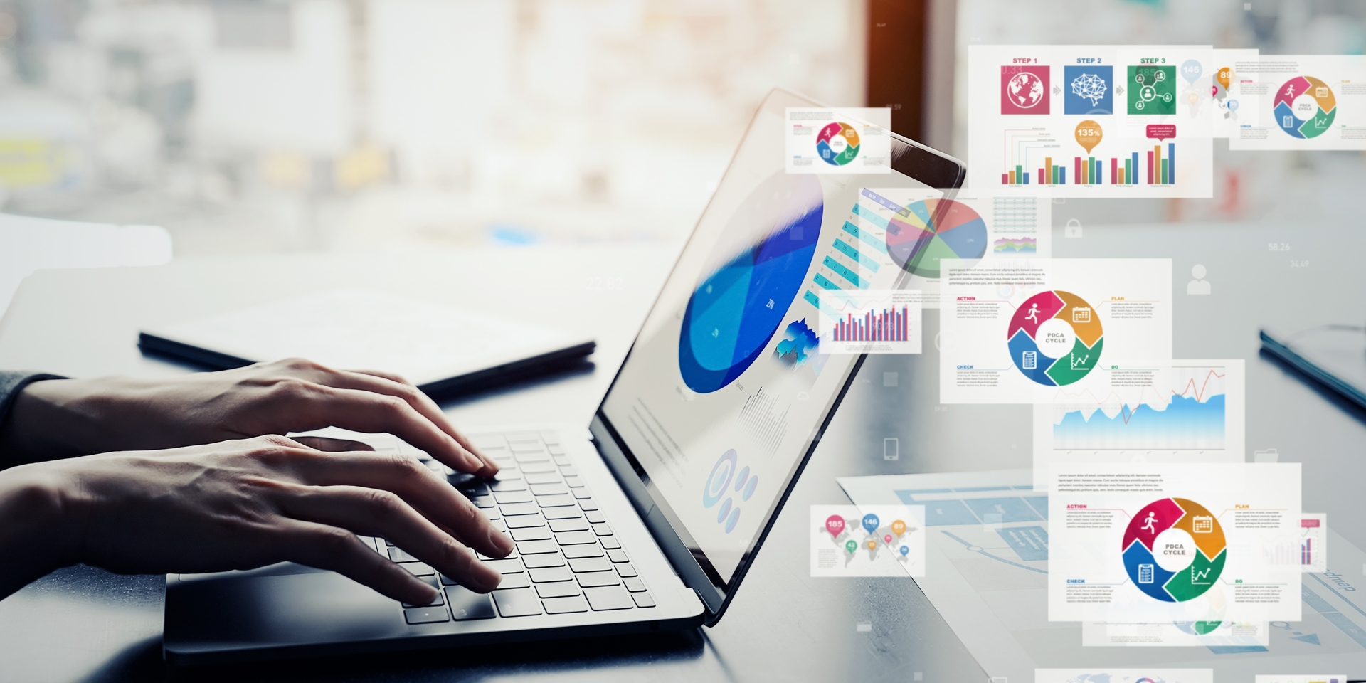 Visualización de datos y analítica avanzada para la transformación digital en contaduría pública.